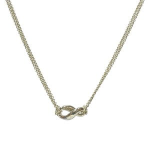 Tiffany Infinity Necklace Silver